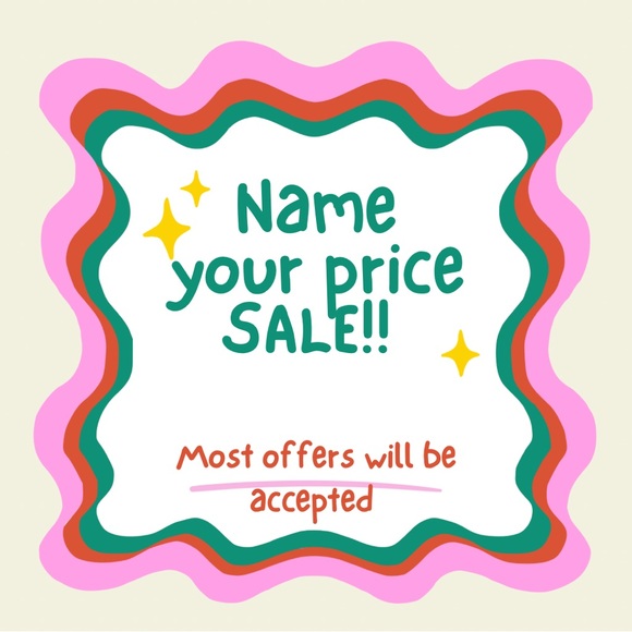 Name your price sale! - Picture 1 of 1